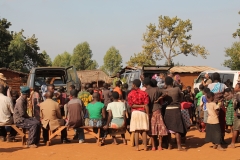 Village open air near Zomba